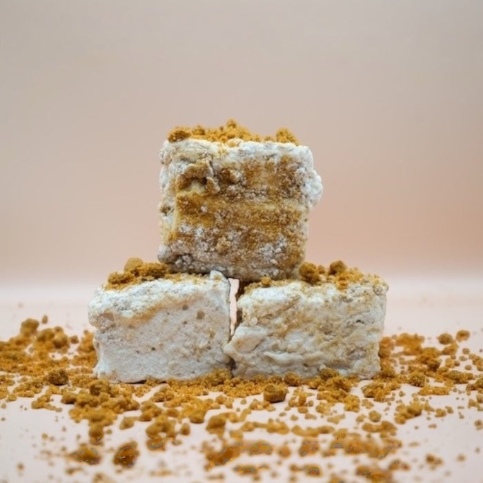 Marshmallow Biscoff White Chocolate - Marshmallowstore.nl